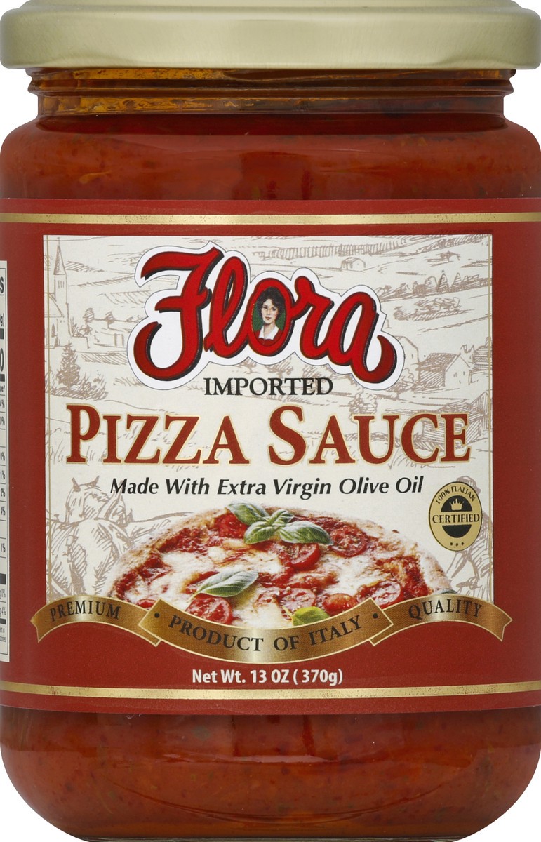 slide 4 of 6, Flora Organic Pizza Sauce 13 oz, 13 oz