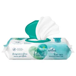 Pampers Aqua Pure Sensitive Baby Wipes 1X Pop-Top 56 Count