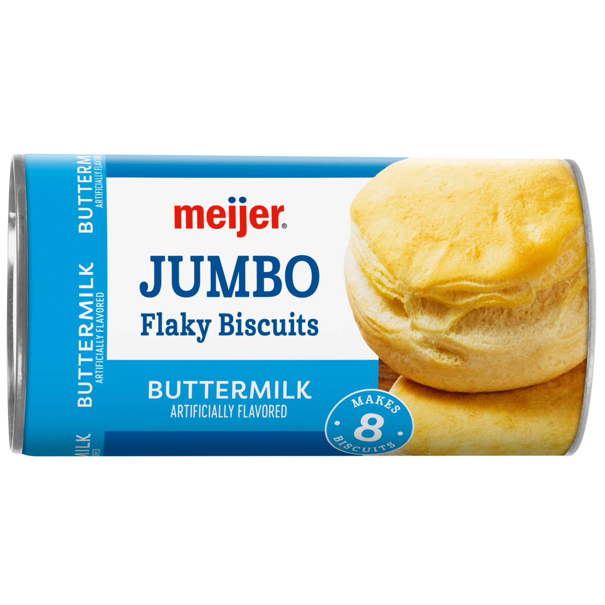 slide 1 of 17, Meijer Jumbo Flaky Biscuits, 16 oz