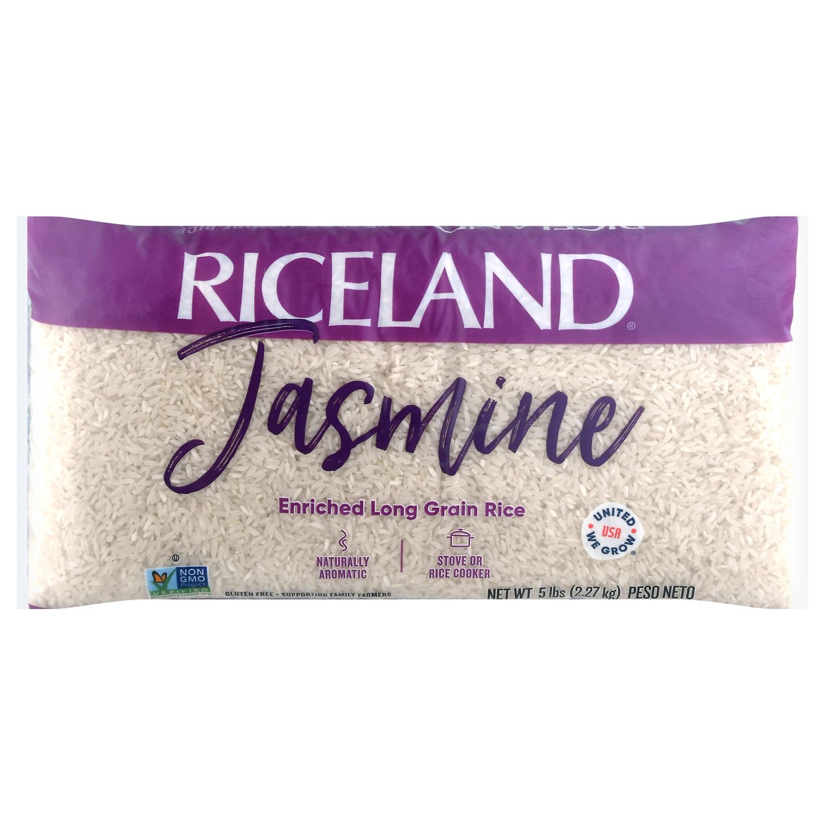 slide 7 of 13, Riceland Jasmine Long Grain Rice - 5 lb, 5 lb