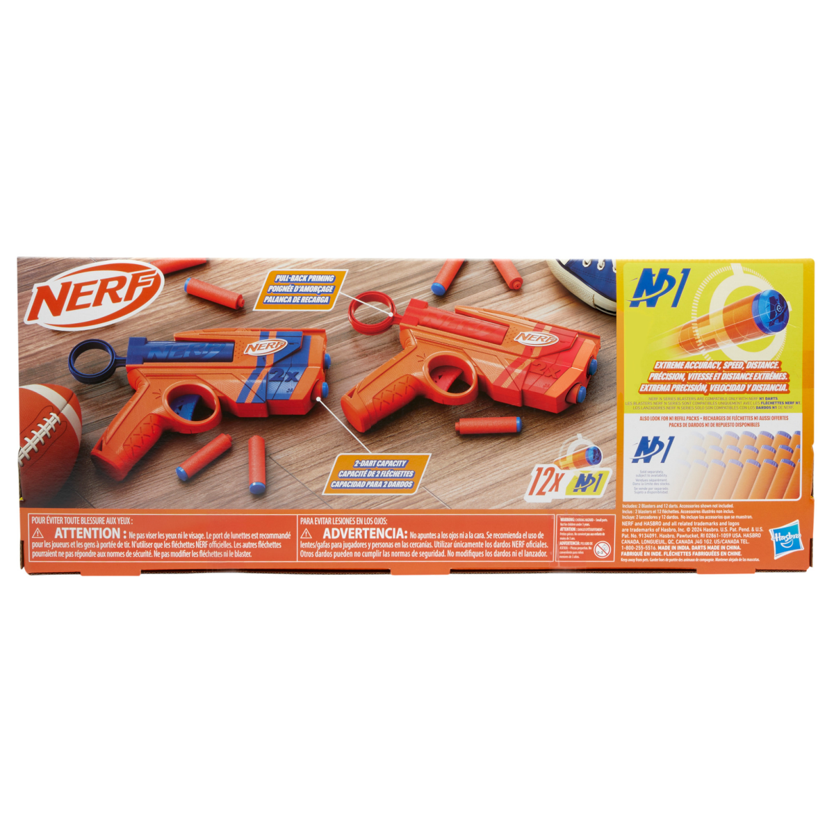 slide 17 of 17, Nerf N Series Duo Pack, 1 ct