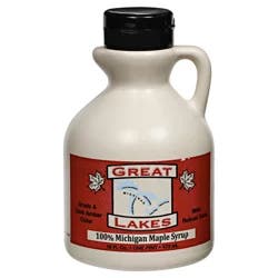 Great Lakes 100% Pure Michigan Maple Syrup 16 oz
