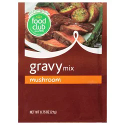 Food Club Mushroom Gravy Mix 0.75 oz
