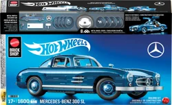 Mega Bloks Mega Hot Wheels Mercedes-Benz 300 SL