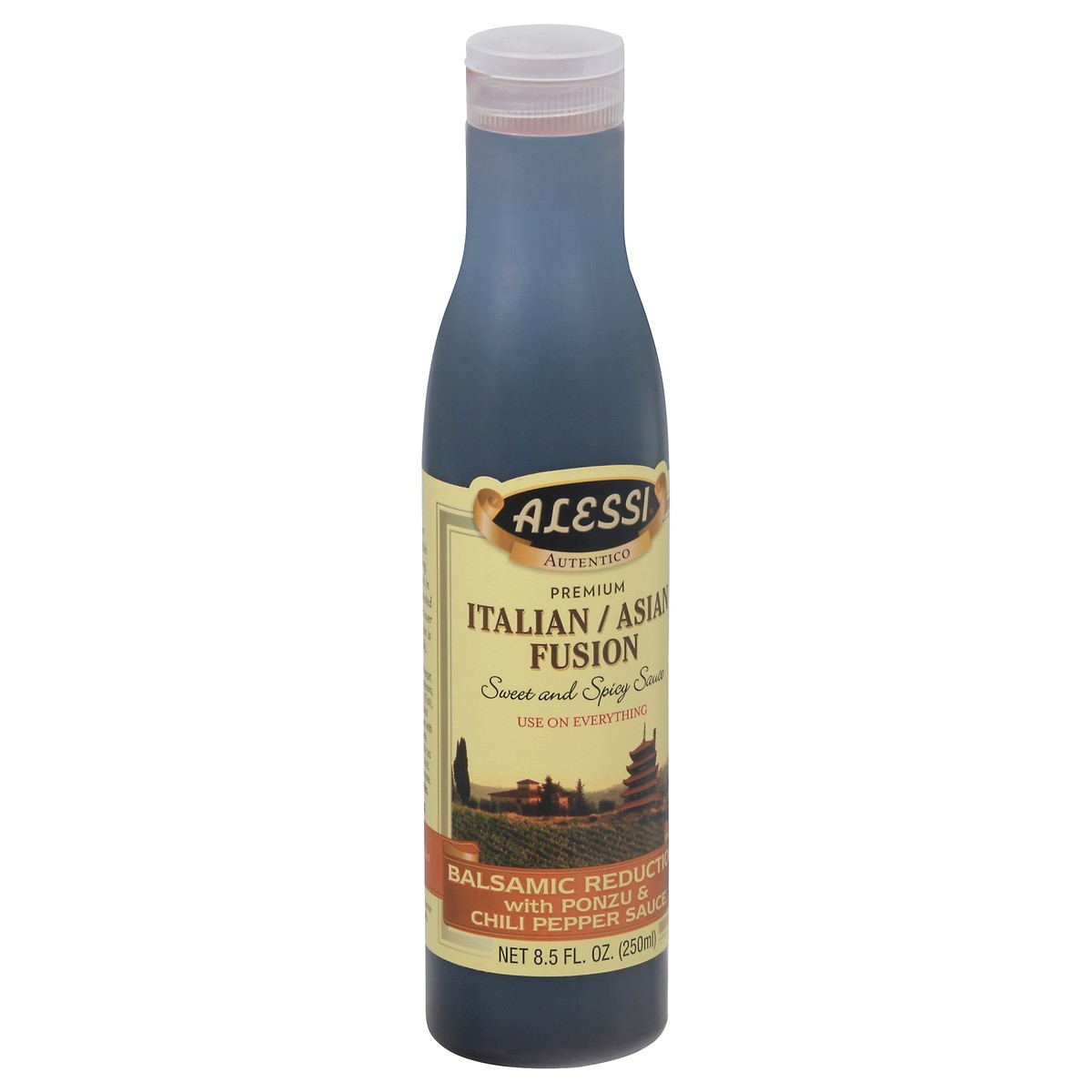 slide 2 of 9, Alessi Asian Italian Balsamic Reduction Vinegar, 8.5 oz