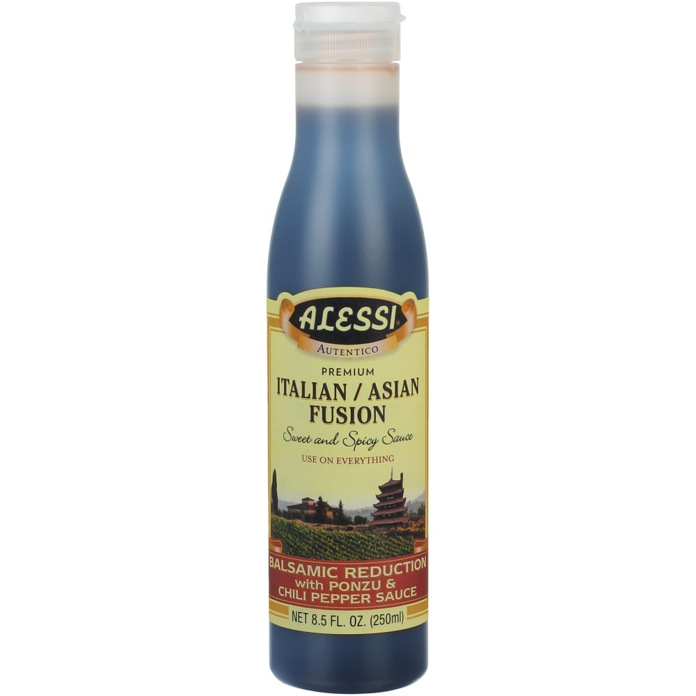 slide 1 of 1, Alessi Premium Italianasian Fusion Balsamic Reduction With Ponzu Chili Pepper Sauce, 8.5 fl oz
