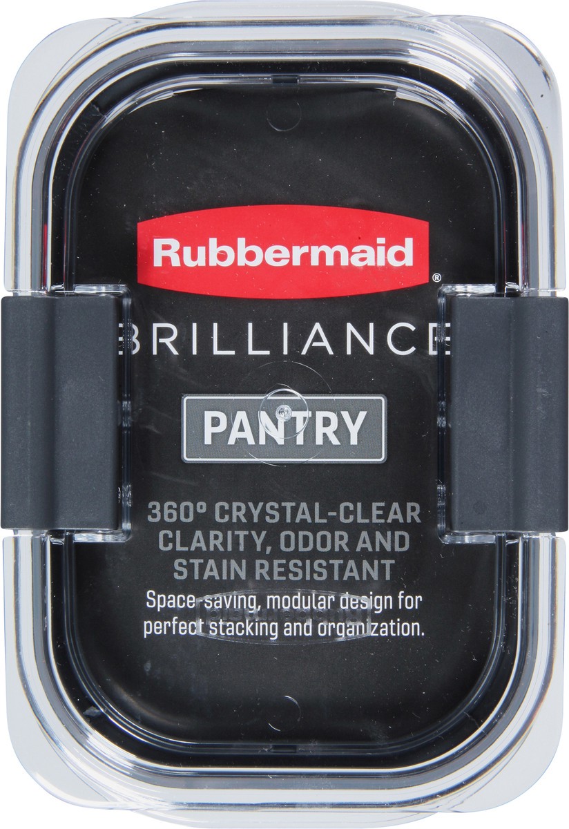 slide 8 of 9, Rubbermaid Brilliance 12 Cup Pantry Food Storage Container 1 ea, 1 ct