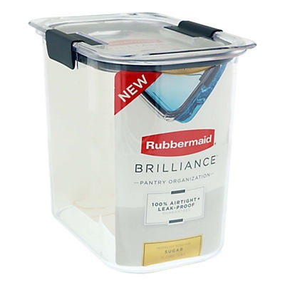 are rubbermaid brilliance containers zer safe