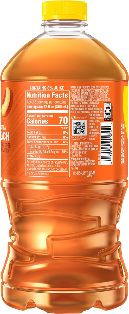 slide 4 of 4, Lipton Iced Tea, 64 fl oz