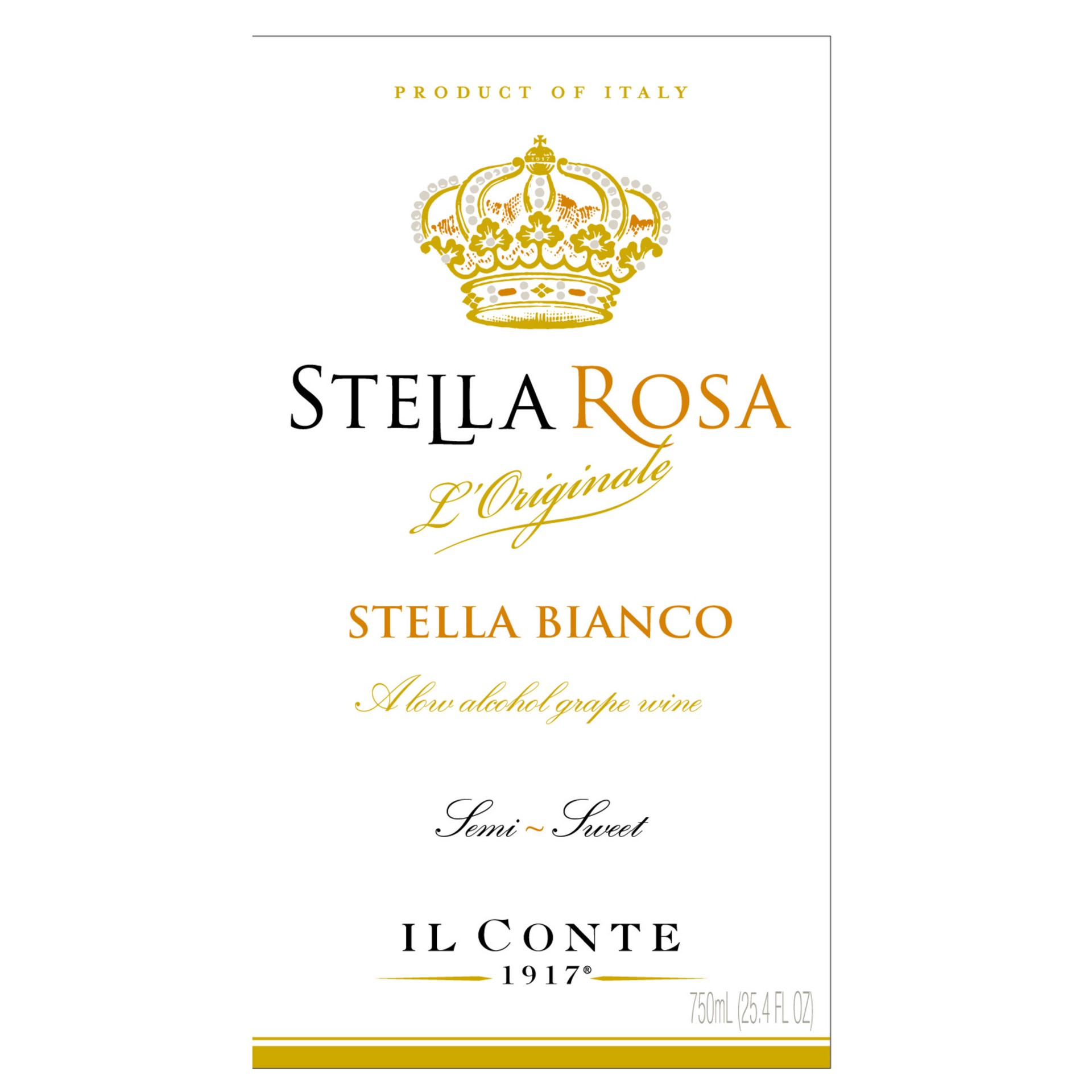 slide 3 of 5, Stella Rosa Bianco Semi-Sweet White Wine 750 ml, 750 ml