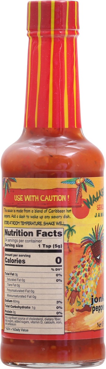 slide 5 of 9, Iberia Walkerswood Seriously Hot Jamaican Jonkanoo Pepper Sauce - 6oz, 6 fl oz