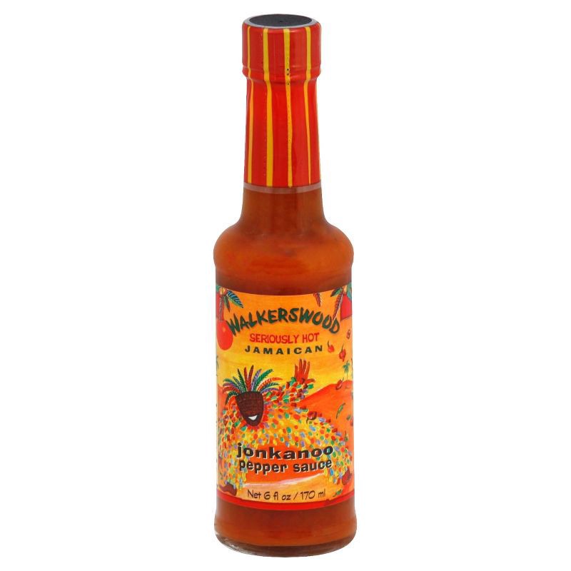 slide 1 of 9, Iberia Walkerswood Seriously Hot Jamaican Jonkanoo Pepper Sauce - 6oz, 6 fl oz