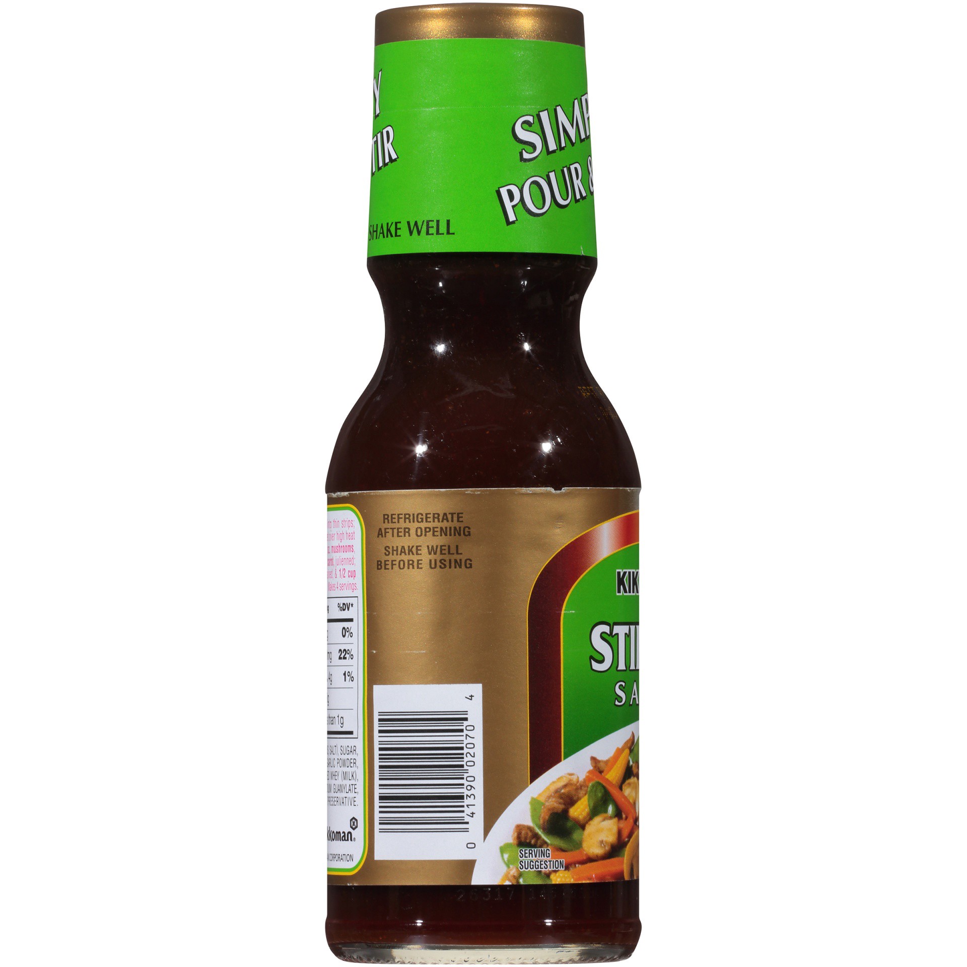 slide 5 of 7, Kikkoman Stir-Fry Sauce 12.1 oz, 12.1 oz