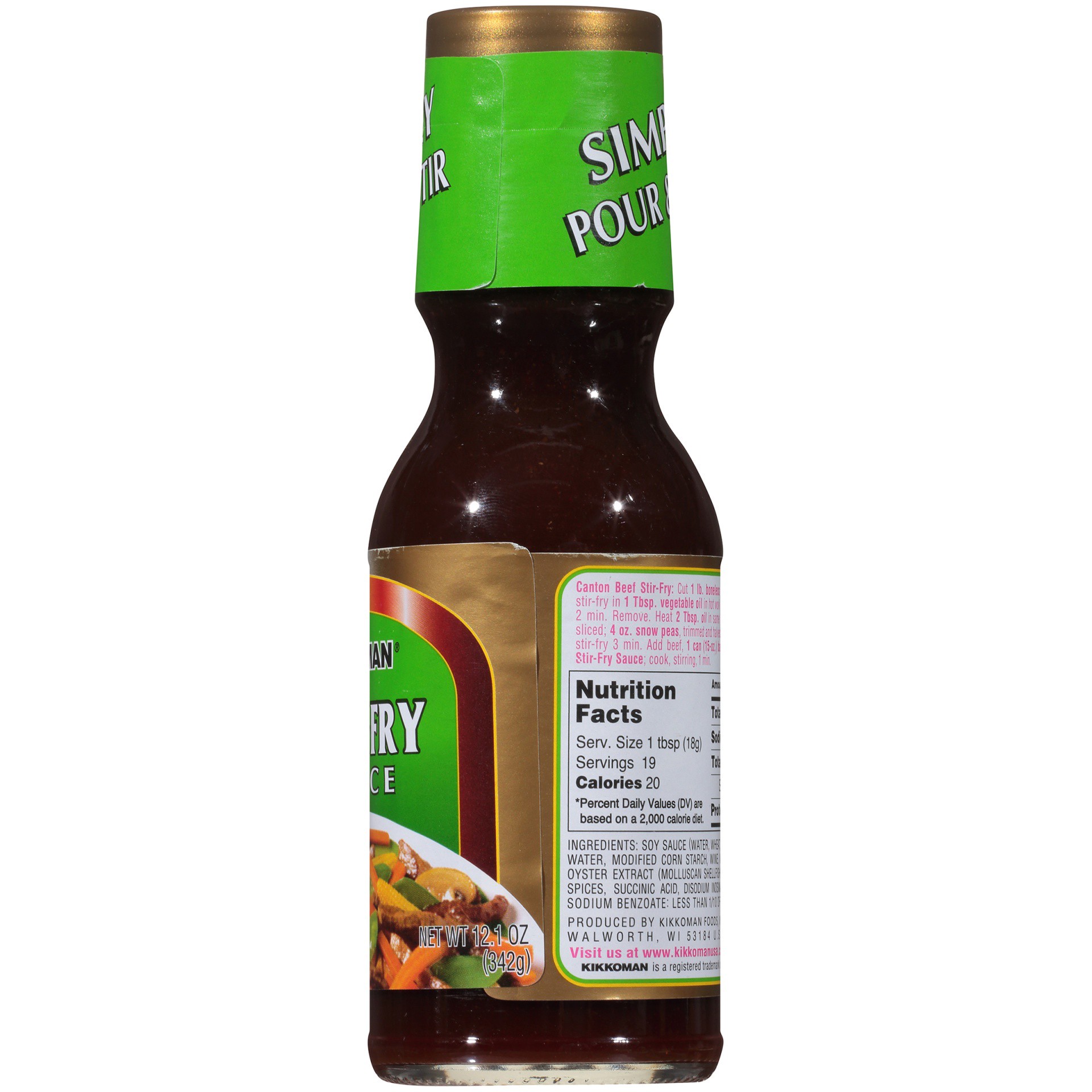 slide 3 of 7, Kikkoman Stir-Fry Sauce 12.1 oz, 12.1 oz