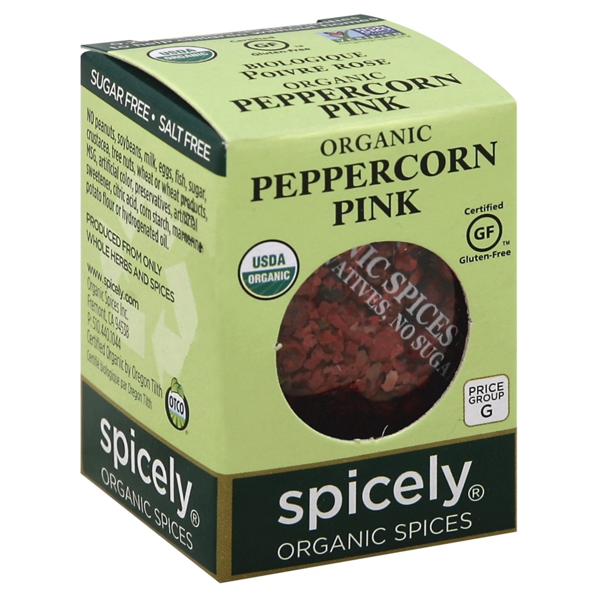 slide 3 of 4, Spicely Organic Spices Peppercorn 0.15 oz, 0.15 oz