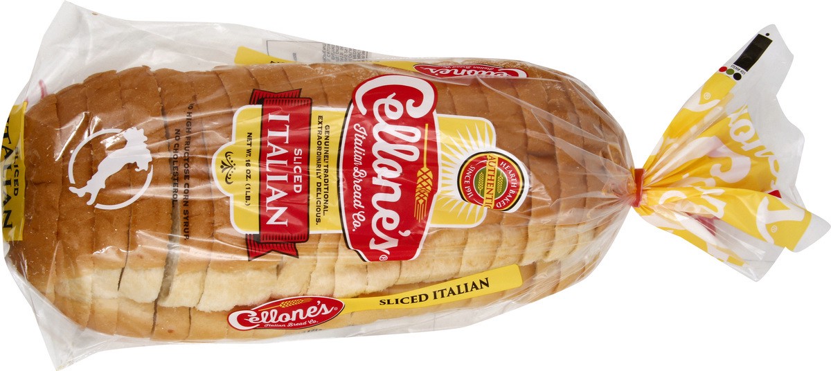 slide 5 of 8, Cellone's Cellones Bread Tialian Sliced, 15 oz