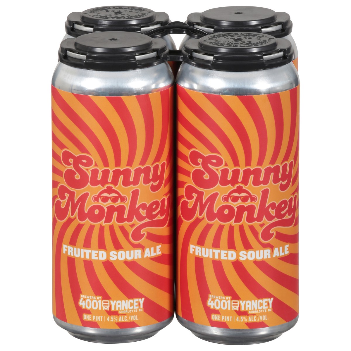 slide 4 of 4, Brewers at 4001Yancey Fruited Sour Ale Beer 4 - 1 pt Cans, 4 ct; 16 oz