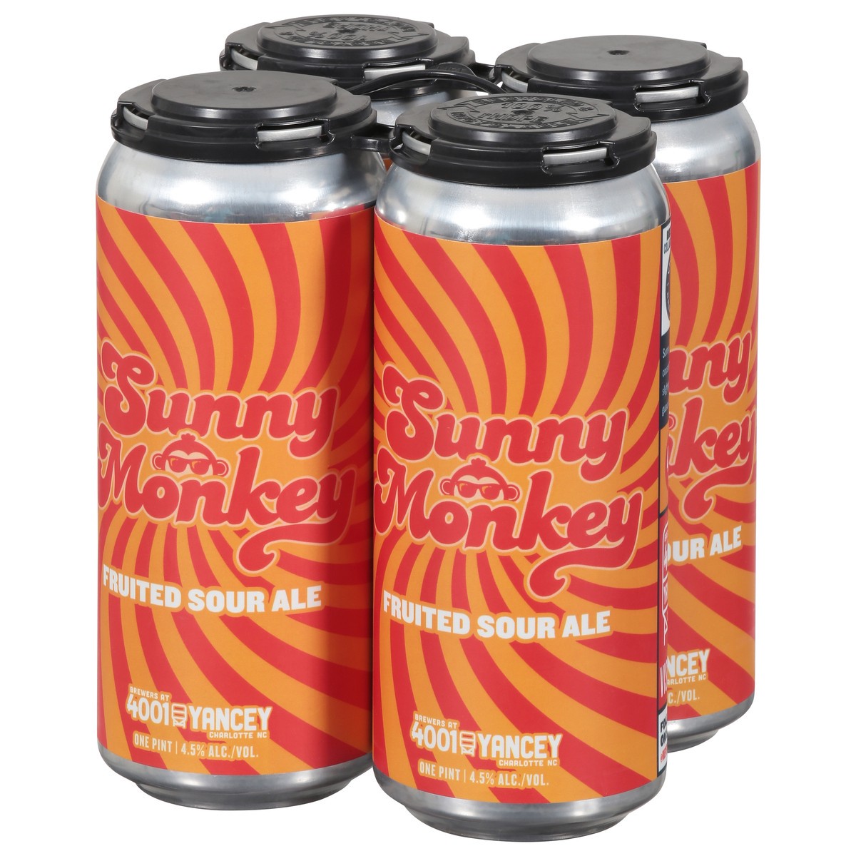 slide 2 of 4, Brewers at 4001Yancey Fruited Sour Ale Beer 4 - 1 pt Cans, 4 ct; 16 oz