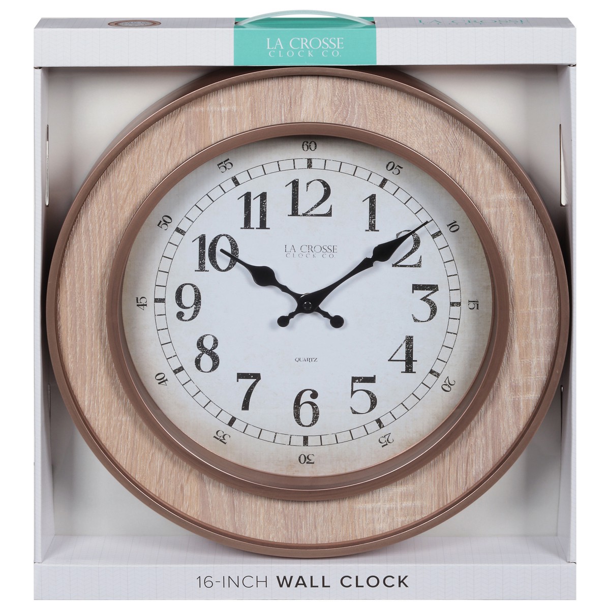 slide 1 of 11, La Crosse Clock Co. 16-Inch Wall Clock 1 ea, 1 ea