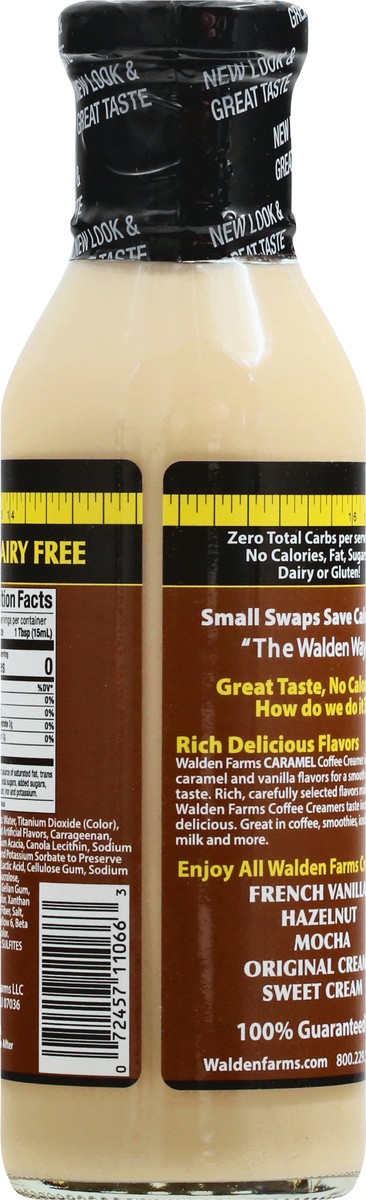 slide 2 of 12, Walden Farms Caramel Coffee Creamer 12 oz, 12 oz