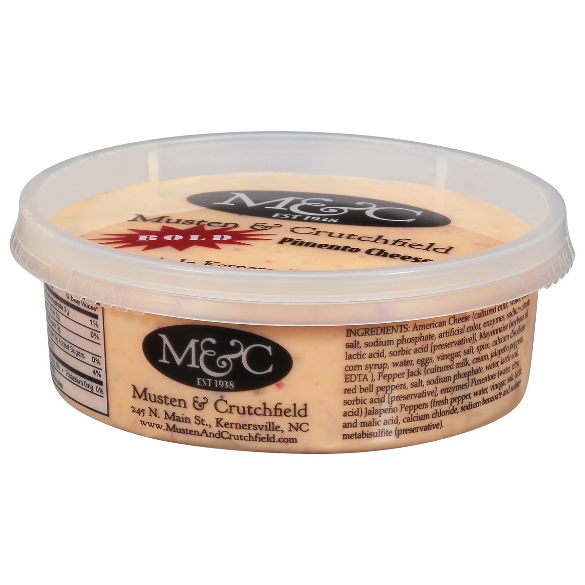 slide 5 of 14, Musten & Crutchfield Bold Pimento Cheese 8 oz, 8 oz