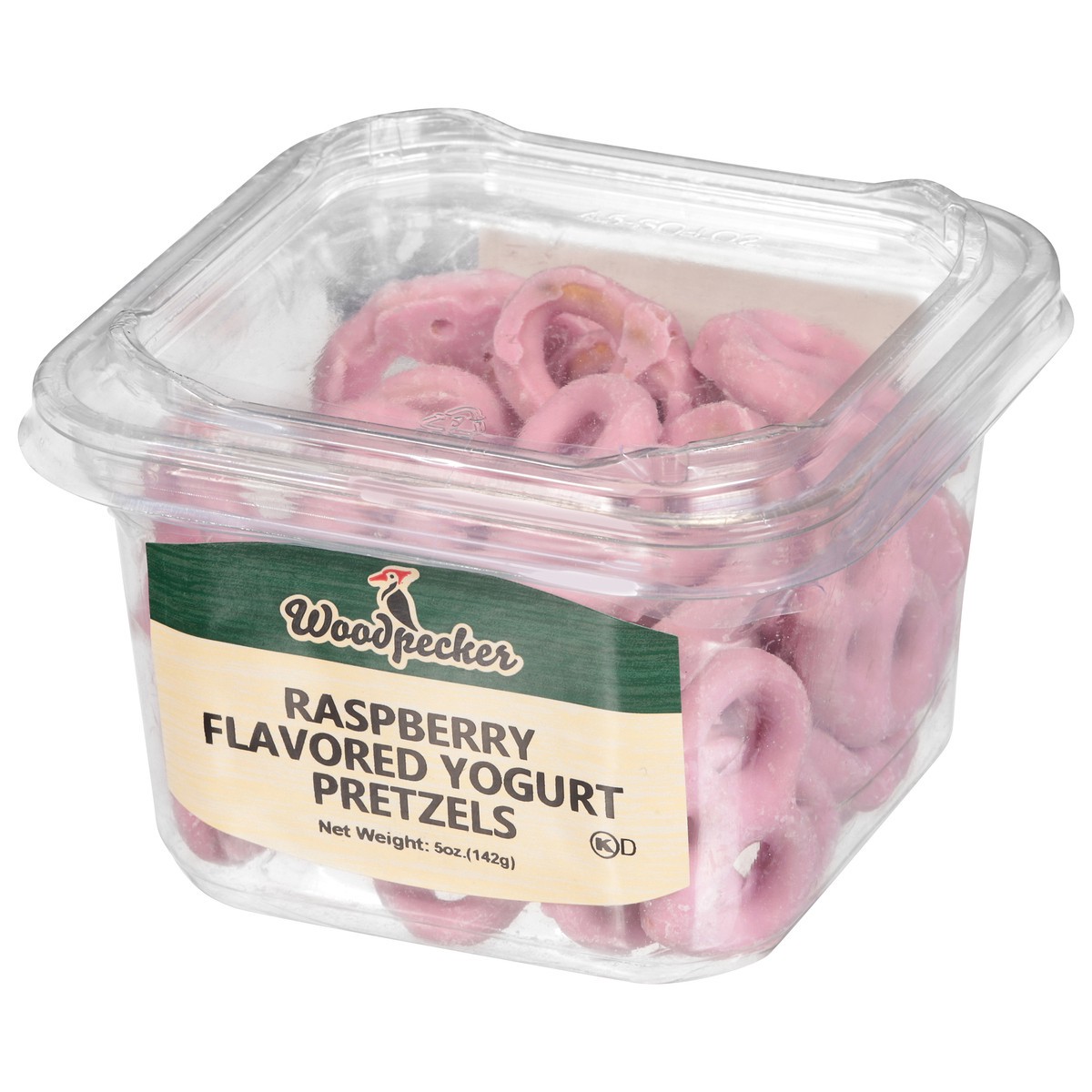 slide 3 of 14, Woodpecker Raspberry Flavored Yogurt Pretzels 5 oz, 5 oz