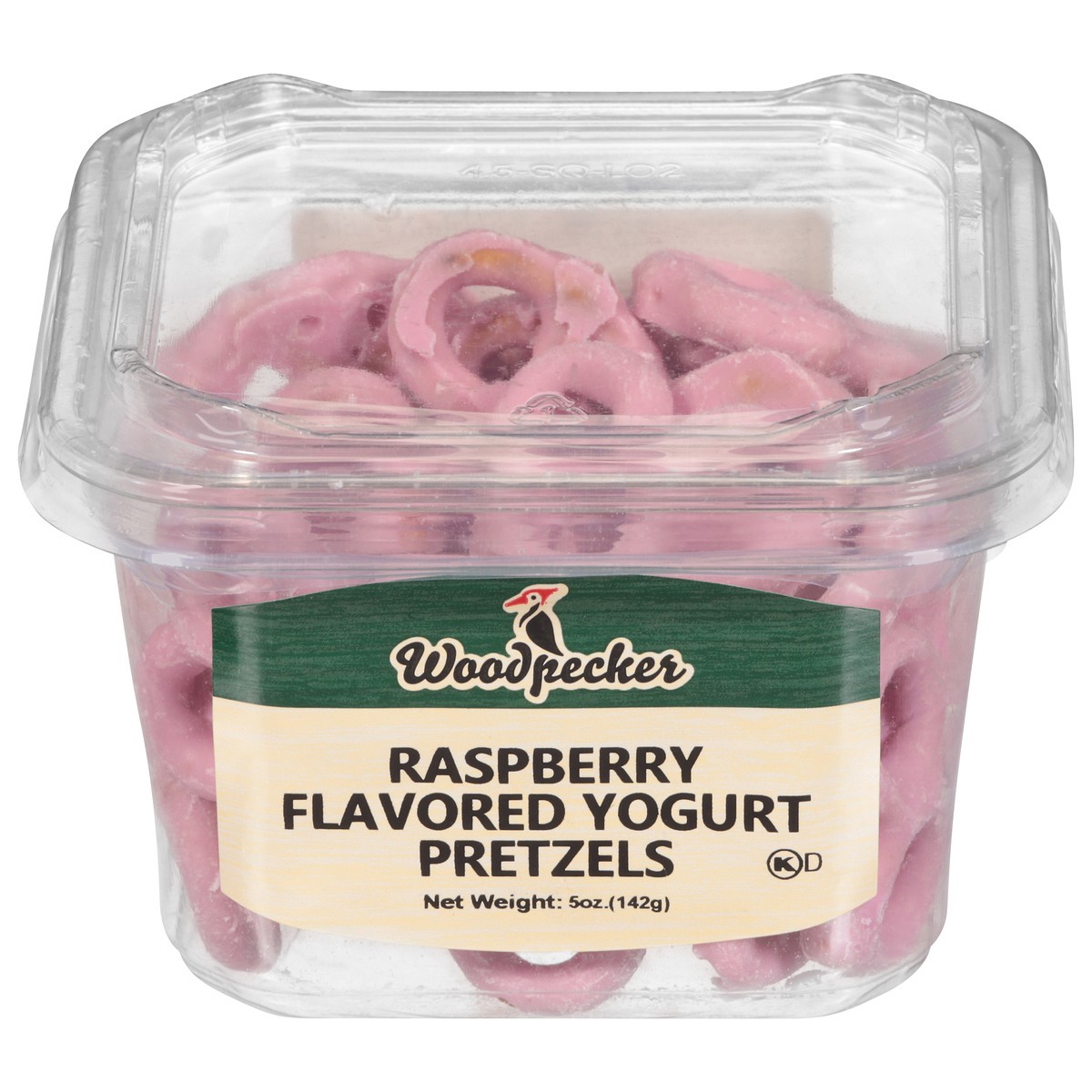 slide 9 of 14, Woodpecker Raspberry Flavored Yogurt Pretzels 5 oz, 5 oz
