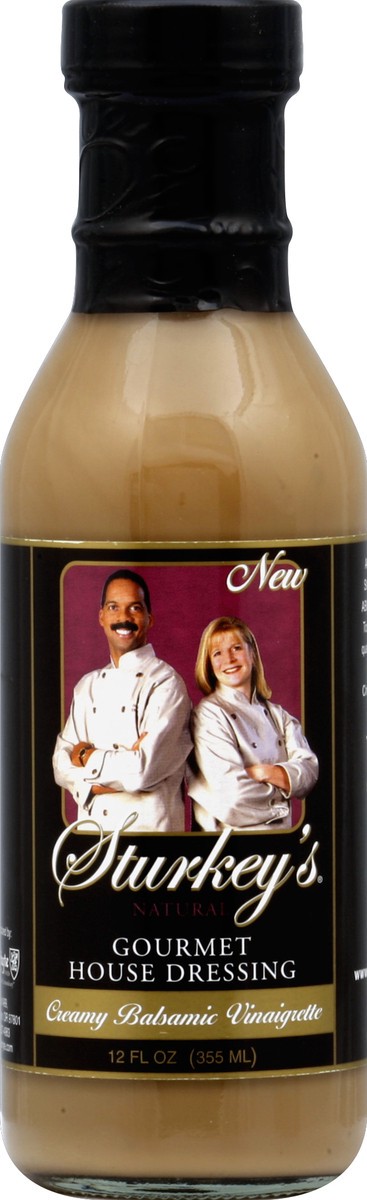 slide 1 of 2, Sturkeys Vinaigrette 12 oz, 12 oz