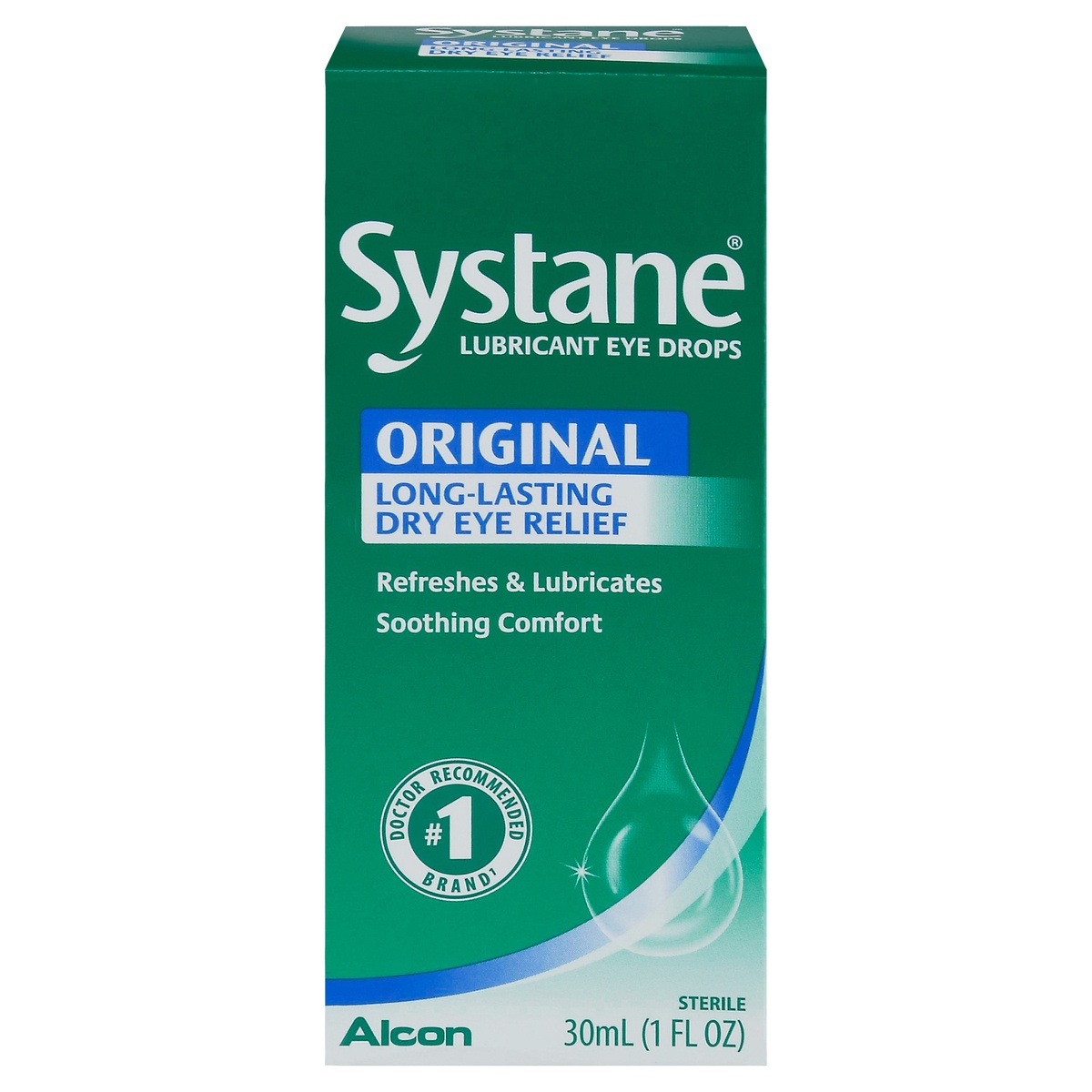 slide 1 of 1, Systane Long Lasting Dry Eye Lubricant Eye Drops, 1 fl oz