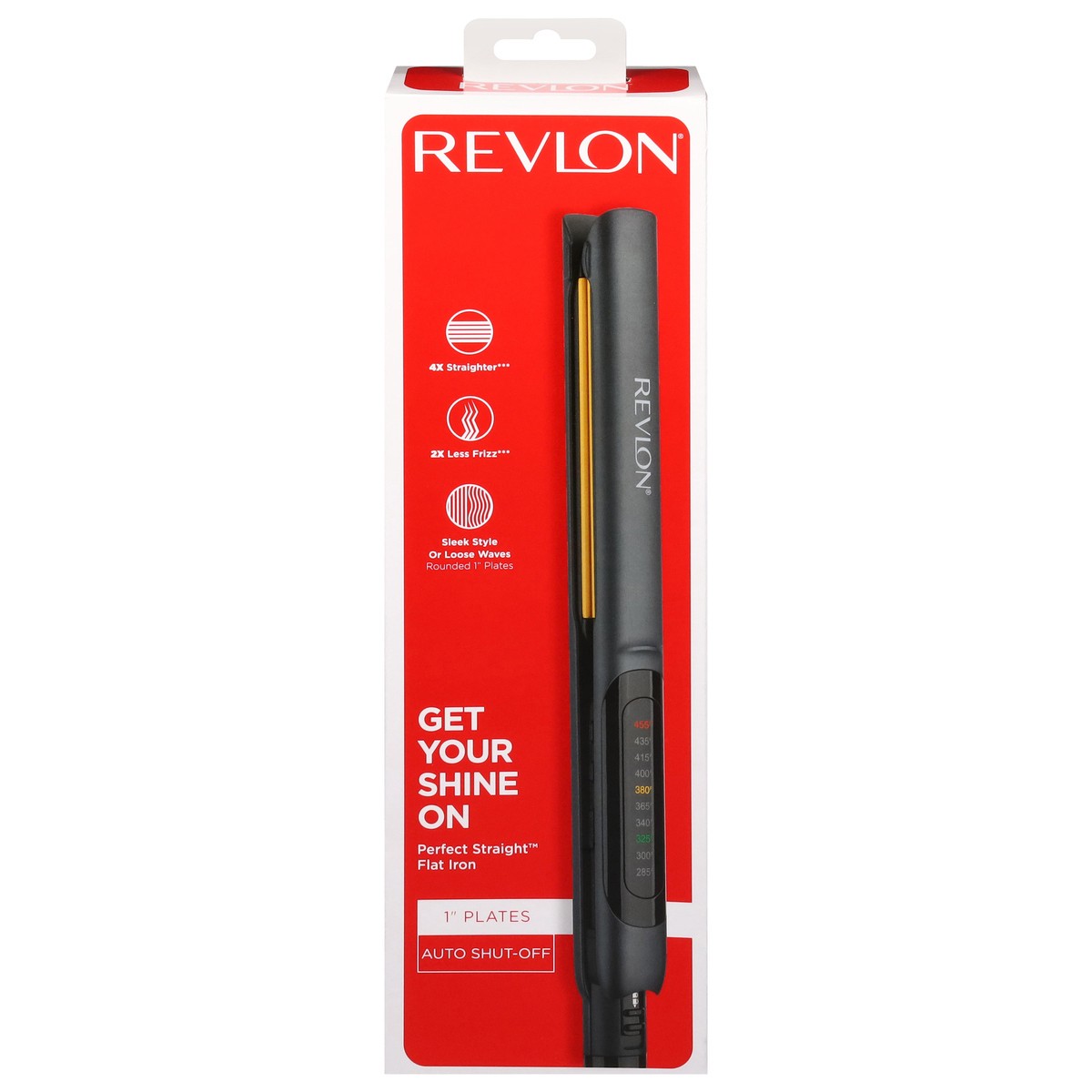 slide 1 of 9, Revlon 1 inch Plates Flat Iron 1 ea, 1 ct