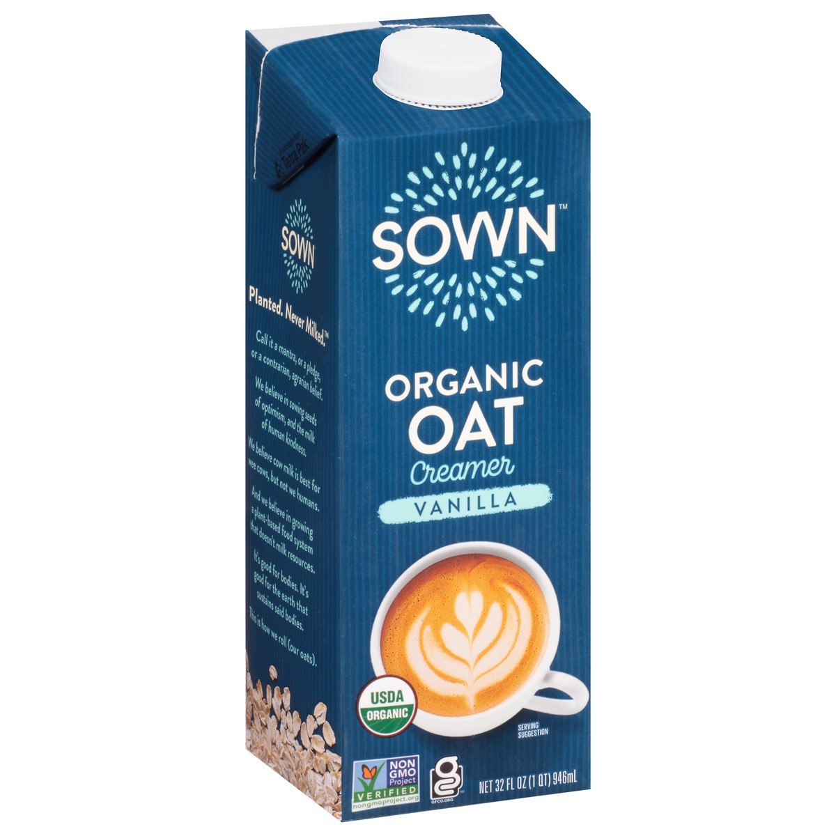 slide 8 of 9, Sown Salted Oat Creamer, 32 fl oz