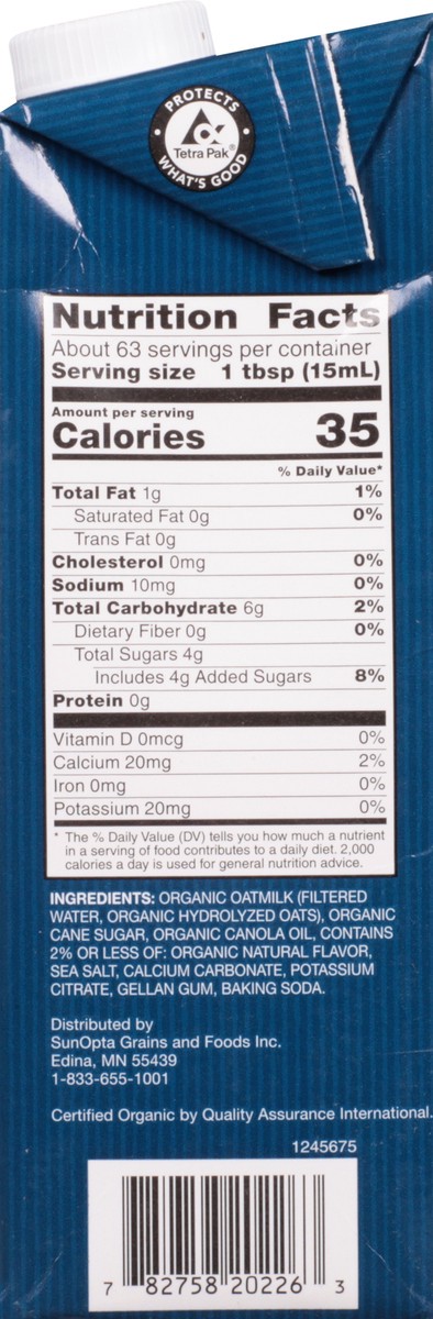 slide 3 of 9, Sown Salted Oat Creamer, 32 fl oz