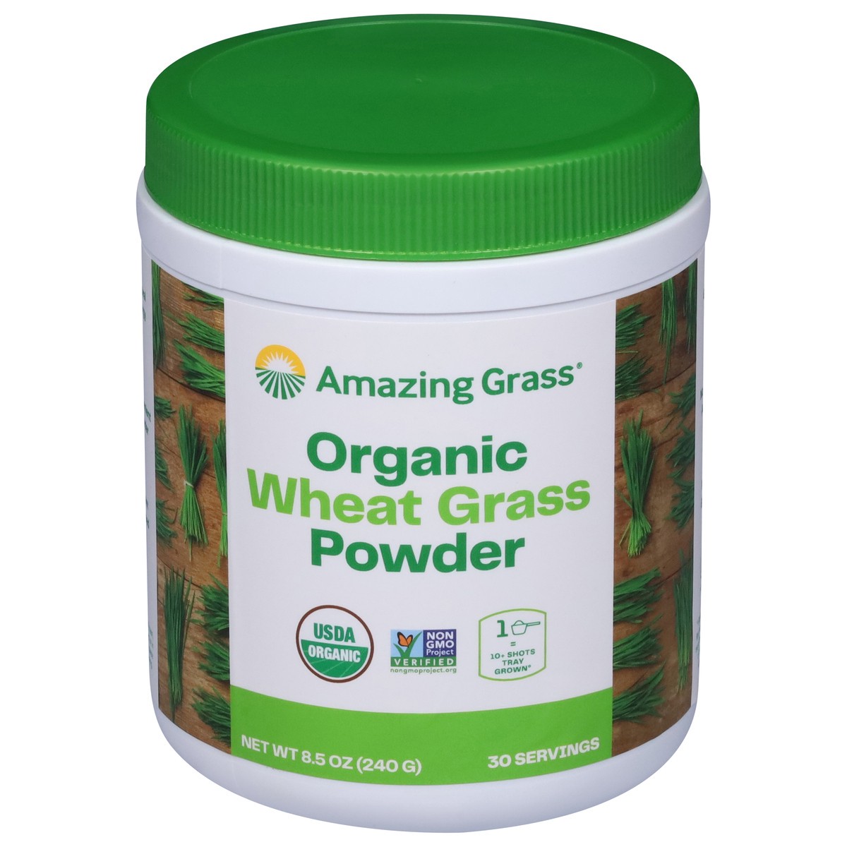 slide 1 of 9, Amazing Grass Organic Wheat Grass Powder 8.5 oz, 8.5 oz