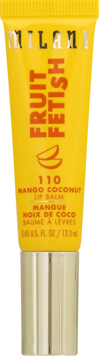 slide 1 of 9, Milani Fruit Fetish Mango Coconut 110 Lip Balm 0.45 oz, 0.45 oz