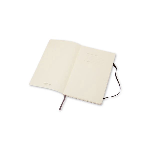 slide 6 of 6, Moleskine Classic Notebook, 5"" X 8-1/4"", 1 Subject, Faint Ruled, 192 Sheets, Black, 192 ct