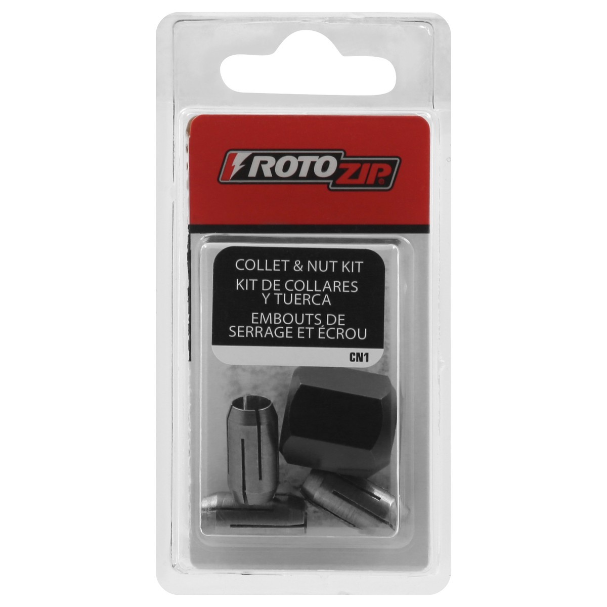slide 2 of 7, RotoZip Collet & Nut Kit 1 ea, 1 ct