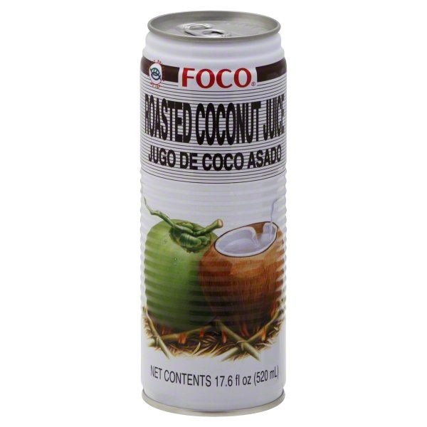 slide 1 of 1, Foco Roasted Coconut Drink, 17.6 oz
