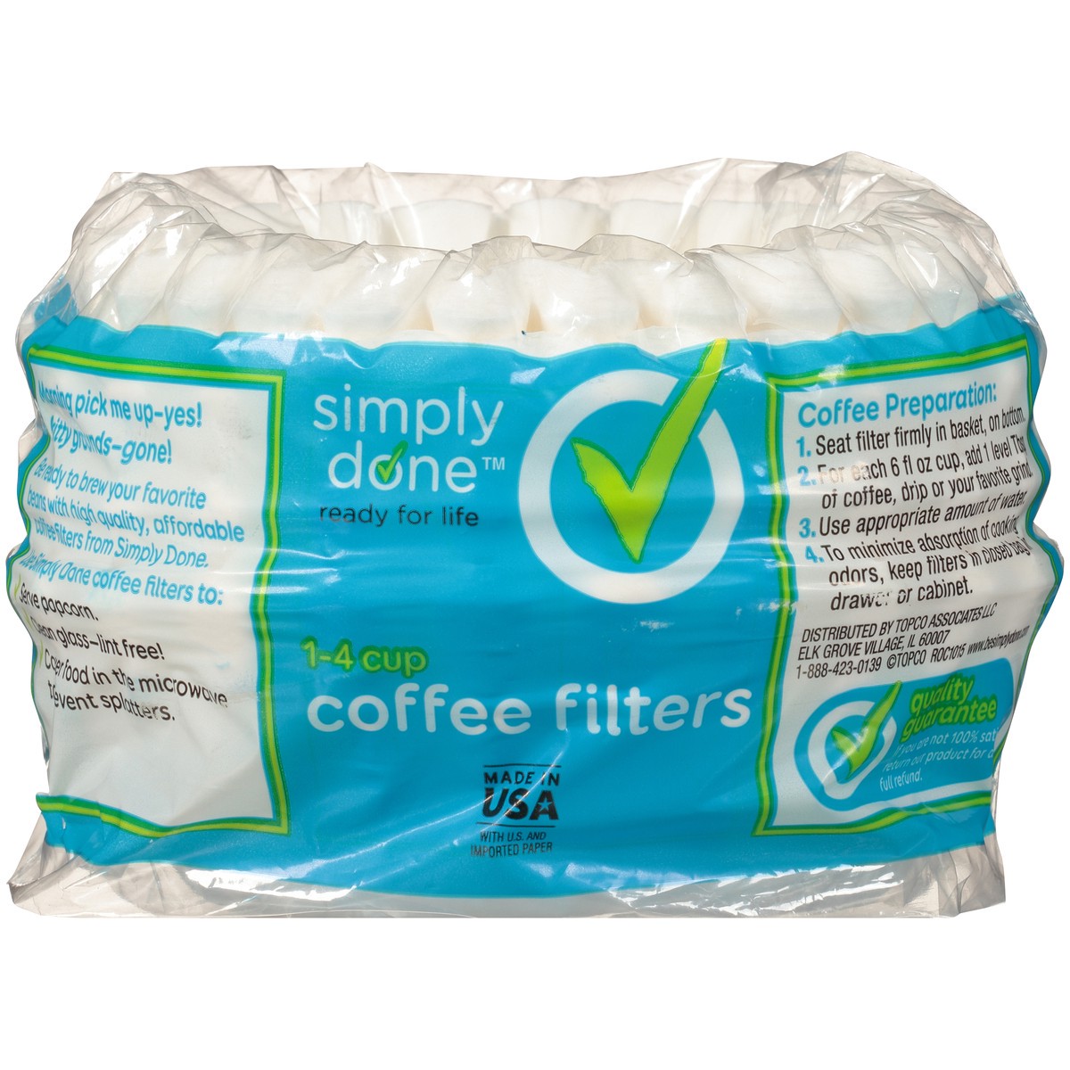 slide 7 of 8, Simply Done Basket Style Coffee Filters - 200 ct, 200 ct