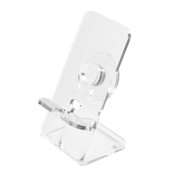 slide 2 of 2, Russell & Hazel Acrylic Phone Dock, 6""H X 3-3/8""W X 3""D, Clear, 1 ct