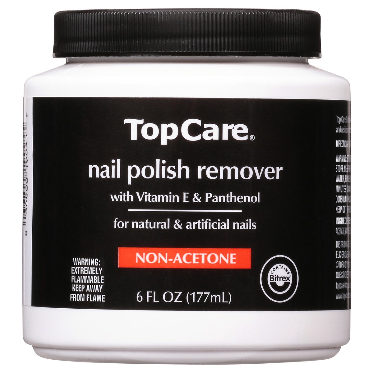 slide 3 of 12, TopCare Non-Acetone Nail Polish Remover 6 fl oz, 6 fl oz