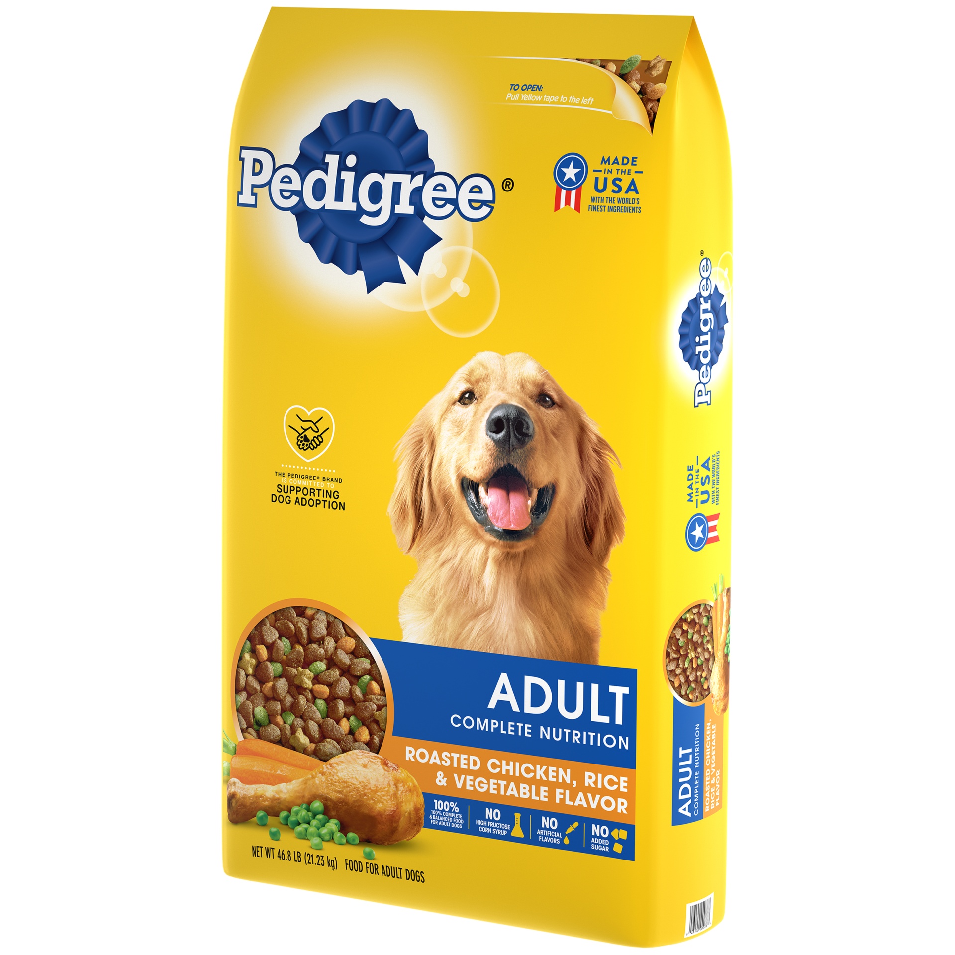 PEDIGREE Complete Nutrition Adult Dry Dog Food Roasted Chicken, Rice ...