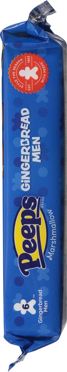 slide 12 of 14, Peeps Gingerbread Men Marshmallow - 6 ct, 6 ct