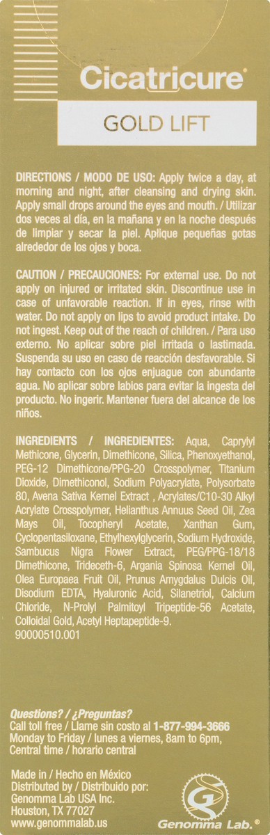 slide 6 of 9, Cicatricure Gold Lift Dual Contour Eye and Lip Wrinkle Cream 0.5 oz, 0.5 oz