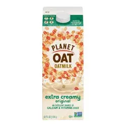Planet Oat Extra Creamy Original Oatmilk, 52 oz