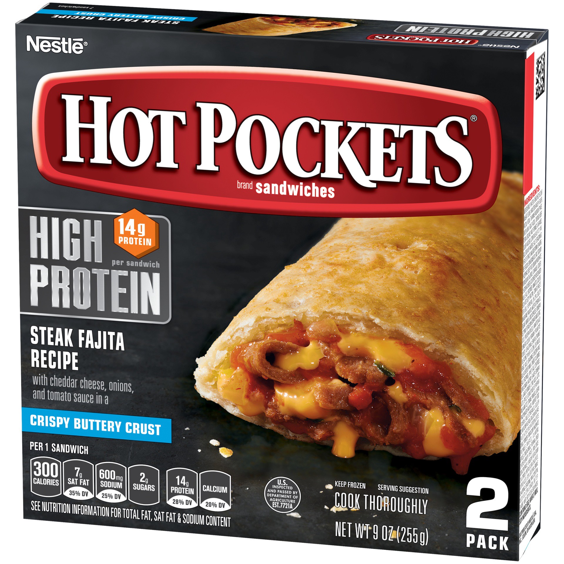 slide 4 of 10, Hot Pockets Frozen Snack, 9 oz