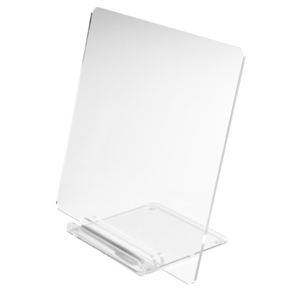 slide 3 of 3, Russell & Hazel Dry-Erase Acrylic Memo Board, 12""H X 12""W X 6-1/2""D, Clear, 1 ct