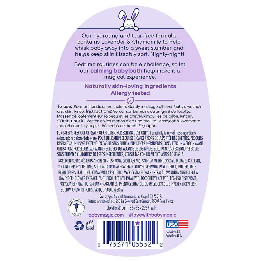 slide 2 of 2, Baby Magic Lavender Calming Bath, 16.5 oz