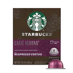 Starbucks Caffe Verona Nespresso Vertuo- 8 ct