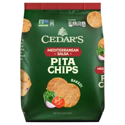 Cedars Mediterranean Salsa Pita Chips - 6 oz