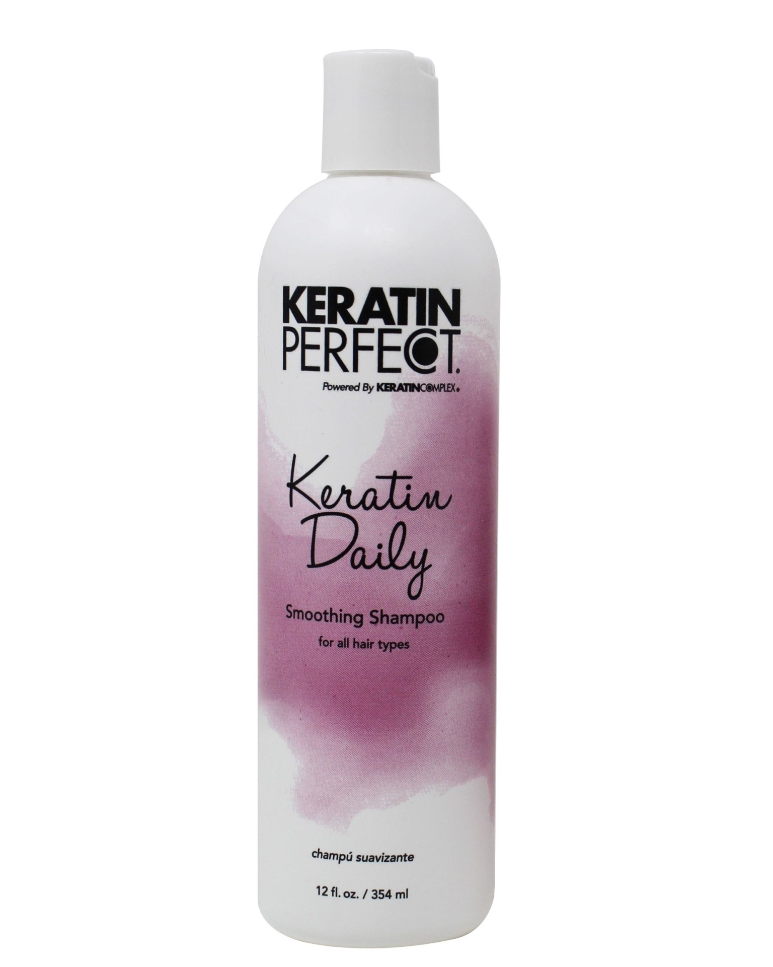 slide 1 of 1, Keratin Perfect Keratin Daily Smoothing Shampoo, 12 oz